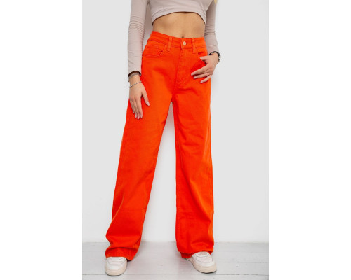 Джинси жіночі, колір помаранчевий, 250R1119