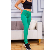 Утягивающие лосины, средней посадки, цвет Зеленый, 172R40