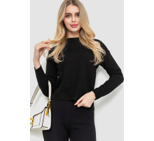 Светр жіночий, колір чорний, 244R2027