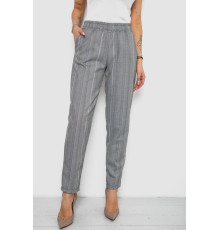 Штаны женские, цвет серый, 238R319
