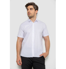 Сорочка чоловіча однотонна, колір білий, 214R830