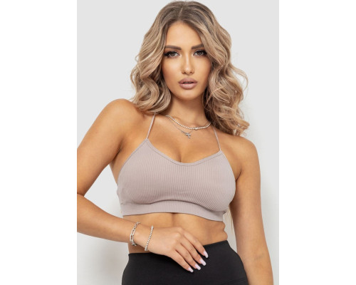Топ жіночий, колір мокко, 131R1844