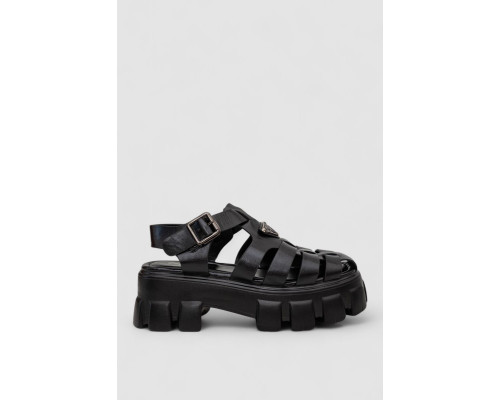 Босоніжки жіночі, колір чорний, 243R9207