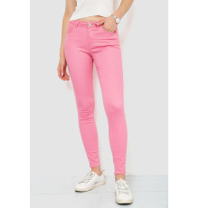 Джинси жіночі, колір рожевий, 244R183