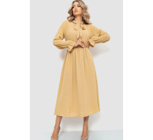 Платье нарядное, цвет бежевый, 204R601
