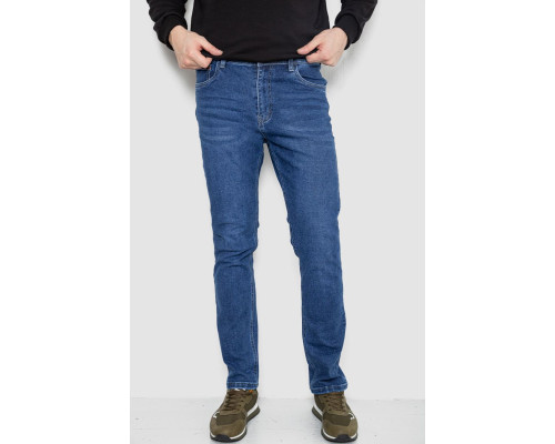 Джинси чоловічі демісезонні, колір синій, 243R8047