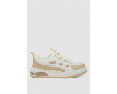 Кросівки чоловічі демісезонні, колір біло-бежевий, 243RHK106