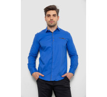 Сорочка чоловіча, колір електрик, 214R7004