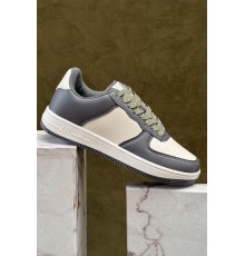 Кросівки чоловічі, колір біло-сірий, 248RHB710-11