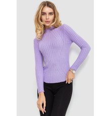 Гольф женский однотонный, цвет сиреневый, 204R038