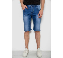 Шорти чоловічі джинсові, колір синій, 244RK7137
