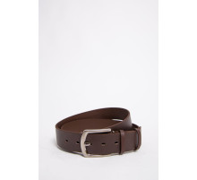 Мужской ремень из эко-кожи, коричневого цвета, 196R40S1W12