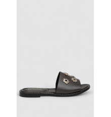 Шльопанці жіночі, колір чорний, 244RSL81499 Шльопанці жіночі, колір чорний, 244RSL81499