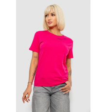 Футболка жіноча з принтом, колір малиновий, 244R1035-5