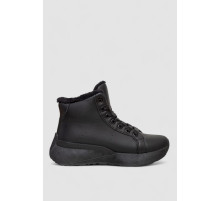 Черевики зимові жіночі на хутрі, колір чорний, 248RXM20