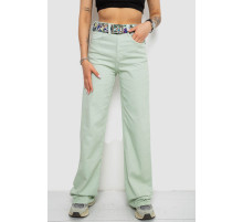 Джинсы женские, цвет мятный, 250R00146