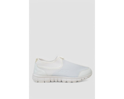 Слипоны мужские, цвет белый, 244RA318