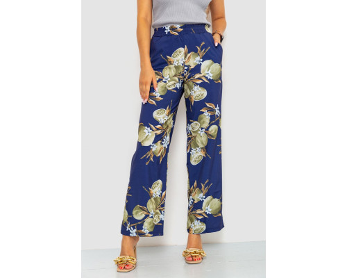 Штани жіночі, колір синьо-оливковий, 172R073