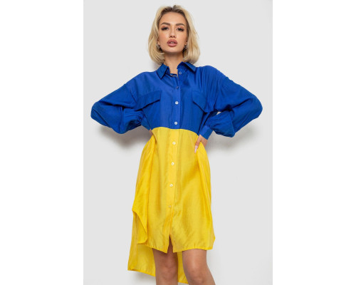 Сукня прямого крою, колір синій, 238R0094