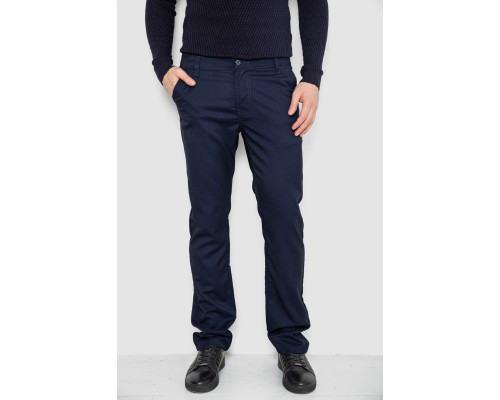 Штани чоловічі, колір темно-синій, 244R4203B