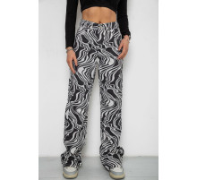 Джинсы женские, цвет черно-белый, 0R1145