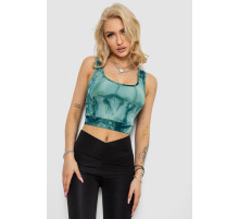 Майка-топ, колір зелений, 238R58264