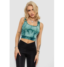 Майка -топ, цвет зеленый, 238R58264