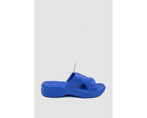 Шльопанці дитячі гумові, колір синій, 3R011