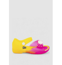 Босоножки детские, цвет розово-желтый, 243ROG006
