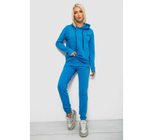 Спортивный костюм женский двухнитка, цвет джинс, 214R1419-005