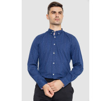 Сорочка чоловіча повсякденна, колір синій, 247R406