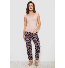 Пижама женская, цвет персиковый, 243R1484-028 Пижама женская, цвет персиковый, 243R1484-028