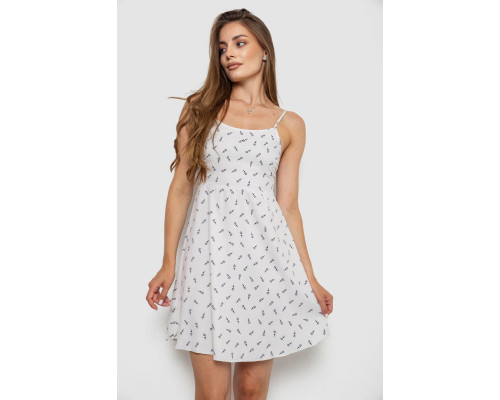 Сарафан, цвет молочный, 129R1056-1