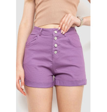 Шорти жіночі стрейчові, колір світло-фіолетовий, 214R655 Шорти жіночі стрейчові, колір світло-фіолетовий, 214R655
