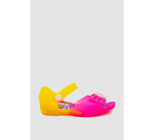 Босоножки детские, цвет розово-желтый, 243ROG005