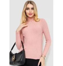 Гольф женский однотонный, цвет пудровый, 204R181 Гольф женский однотонный, цвет пудровый, 204R181