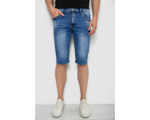 Шорти чоловічі джинсові, колір синій, 244RLS22-0212X