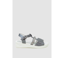 Босоножки детские 243RA6805-4, цвет Серебристый