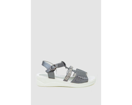 Босоножки детские 243RA6805-4, цвет Серебристый