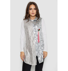 Сукня на блискавці в комплекті з лонгслівом, колір сірий, 247R16959 Сукня на блискавці в комплекті з лонгслівом, колір сірий, 247R16959