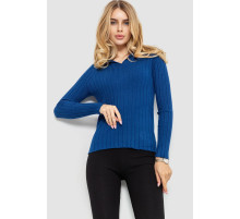 Кофта жіноча однотонна, колір синій, 204R018