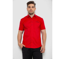 Сорочка чоловіча, колір червоний, 214R7113