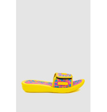 Шльопанці дитячі гумові, колір жовтий, 243R617B-41 Шльопанці дитячі гумові, колір жовтий, 243R617B-41