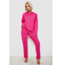 Костюм женский домашний с принтом, цвет розовый, 257R1115 Костюм женский домашний с принтом, цвет розовый, 257R1115