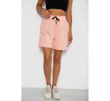 Шорти жіночі однотонні, колір персиковий, 238R777