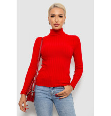 Гольф женский однотонный, цвет красный, 204R040