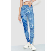 Лосины, цвет сине-белый, 172R3112-5