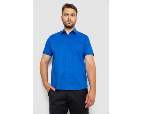 Сорочка чоловіча, колір електрик, 214R7326-1