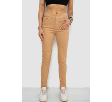 Джинси жіночі, колір бежевий, 182R1633
