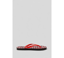 Вьетнамки женские, цвет красный, 244R343